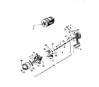 White-Westinghouse LT600JXD1 motor, pump assembly diagram