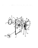 Front panel, door, base