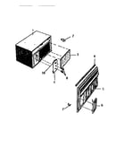 Cabinet, front, wrapper