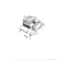 White-Westinghouse GF670HXD0 broiler drawer diagram
