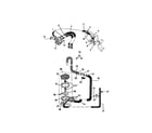Kelvinator AW500C0W pump, hoses diagram