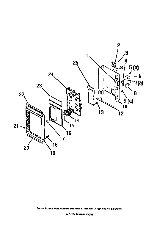 Electrical controls, panel, trim