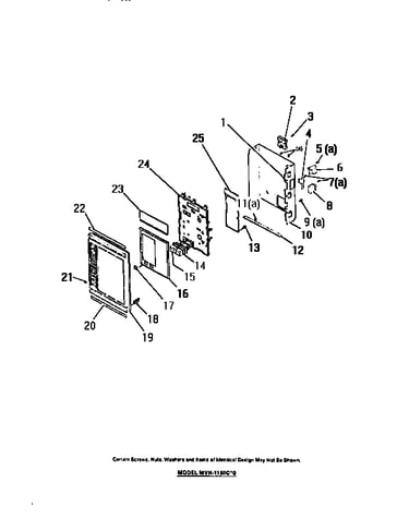 Electrical controls, panel, trim