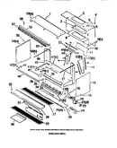Oven vent hood, blower motor, air filters, panels, trims