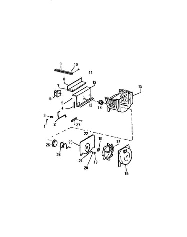 Motor and cover