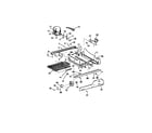 White-Westinghouse RS259ESW1 sealed system and component parts diagram