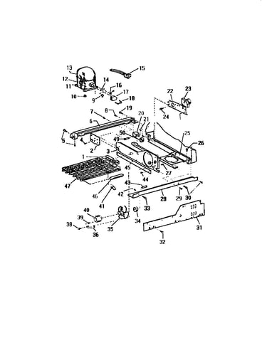 Sealed system and component parts