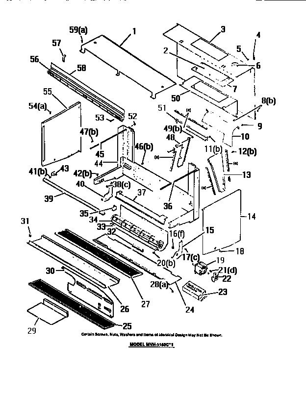 CABINET CASE, MOUNTING PLATE