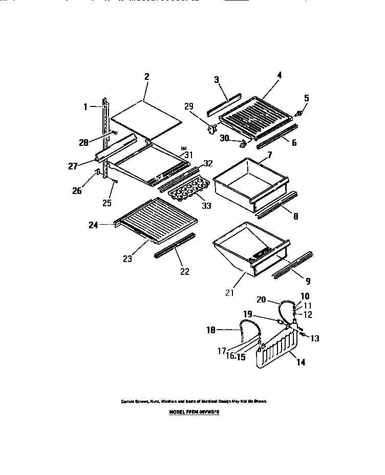 INTERIOR FOOD COMPARTMENT