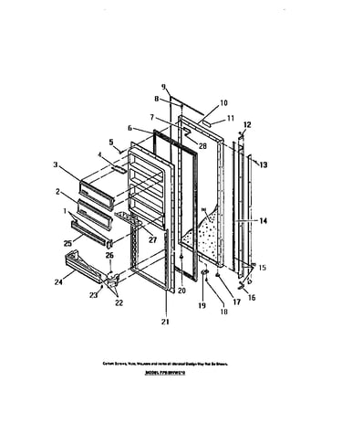 Food compartment doors
