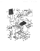 Compressor, condenser, evaporator