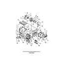 Frigidaire FPIM18ML3 evaporator, fan motor diagram