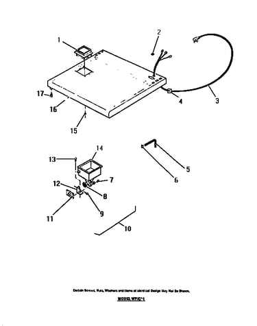 Cabinet top, dispenser