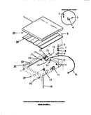 Cabinet top, sub top, electrical controls