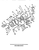 Outer tub, inner tub, seals, hoses