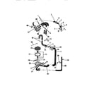 Frigidaire WDSCL5 pump, hoses, water valve diagram