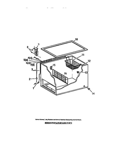 Cabinet exterior & interior