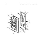 Freezer door panels