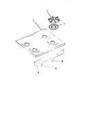 Cook top, knobs