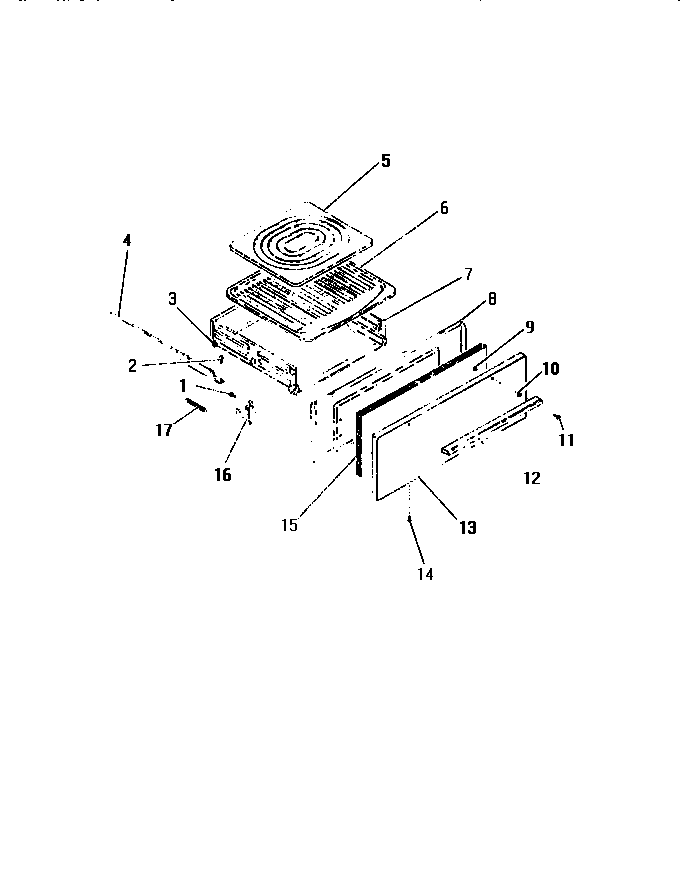 BROILER DRAWER, PANELS