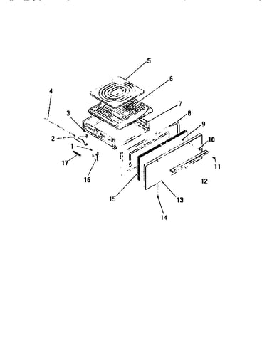 Broiler drawer, panels