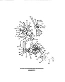 Liner, motor, blade, vent ducts, latch, shelves, elements