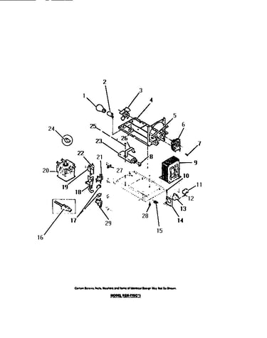 Microwave magnetron, fan motor, blade, transformers, fuse