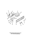 Control panel, cook-master, switches, thermostat