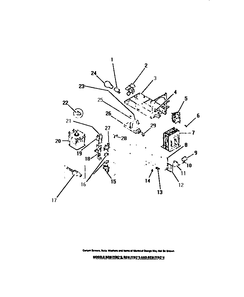 MICROWAVE MAGNETRON, FAN MOTOR, BLADE, TRANSFORMERS, FUSE