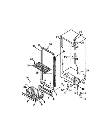 Cabinet hinges, apron, door mouldings