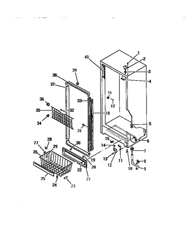 Cabinet hinges, apron, door mouldings