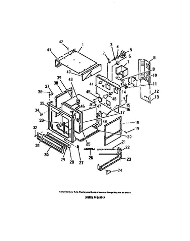 Oven liner, panels