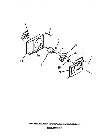 Shroud, scroll, blower motor