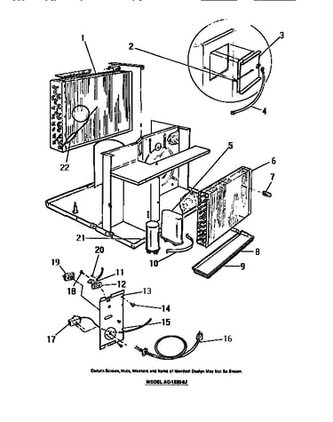 Evaporator, condenser