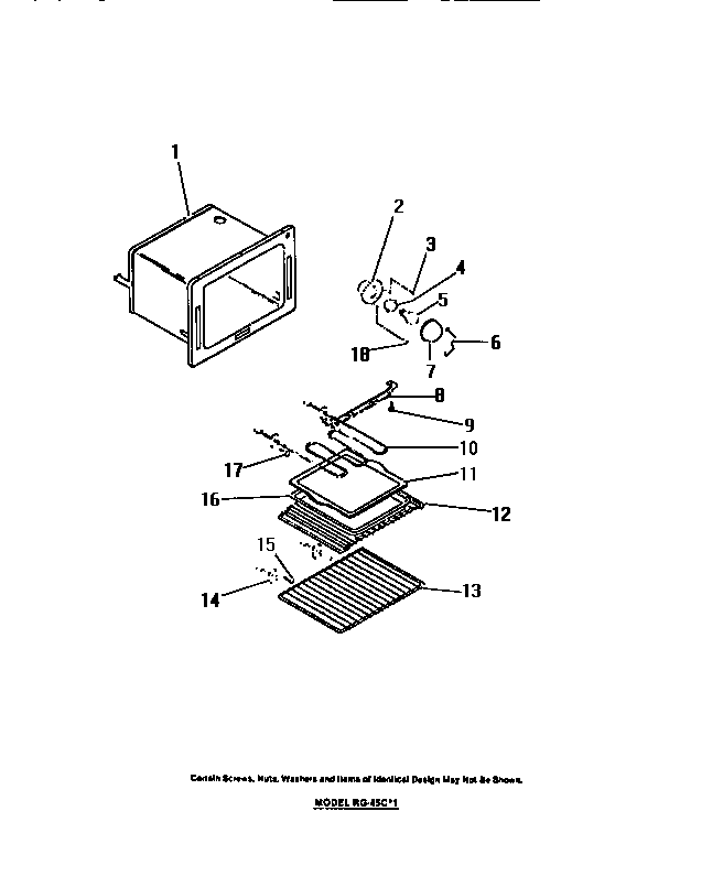 Oven liner, heating elements