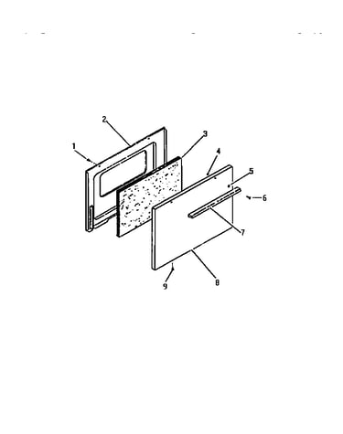Oven door