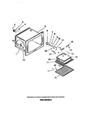 Oven liner, bake & broil elements