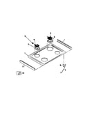 Surface units, cooktop