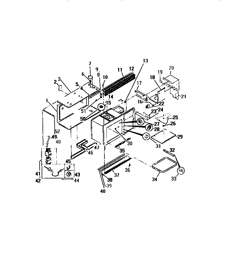 Microwave oven liner