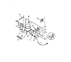 Frigidaire CFE16DL1 compressor, electrical controls diagram