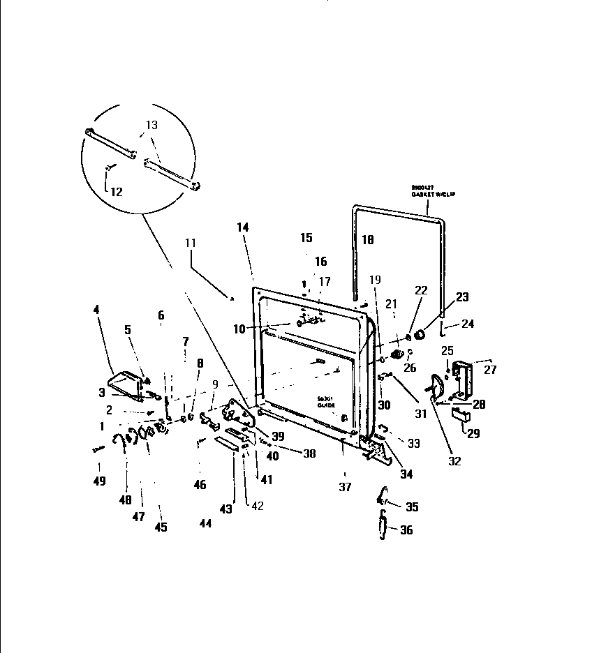 Inner panel & components