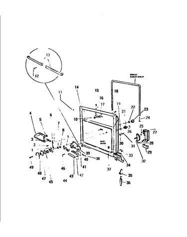 Inner panel & components