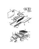 Splasher, drawer
