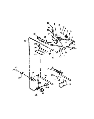 Burner assy.