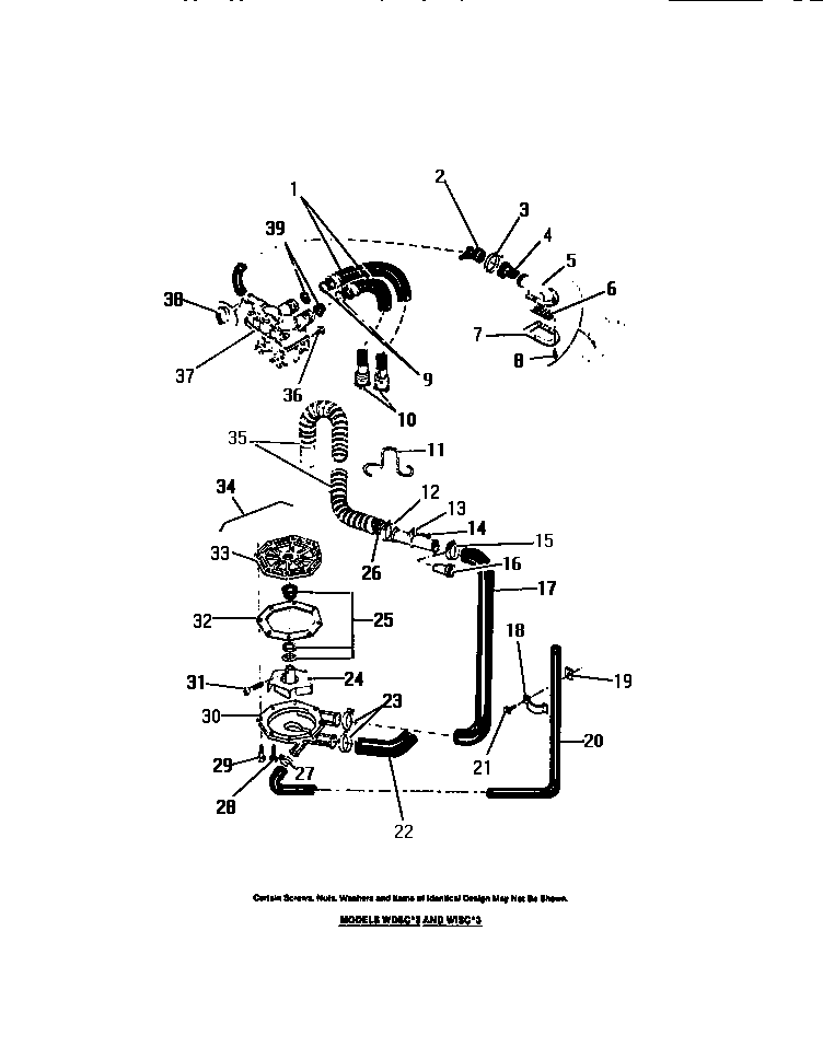 PUMP, HOSES, WATER  VALVE