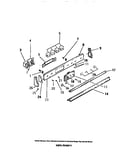 Control panel, cook-master, switches