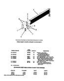 Bp-30d*0 back panel assembly