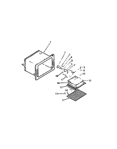 Oven liner, elements