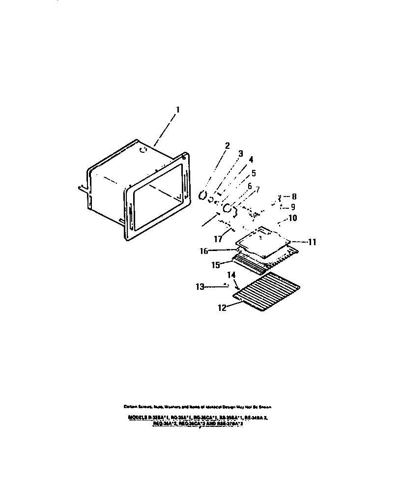 OVEN LINER, ELEMENTS