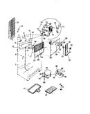 Evaporator, fan assy.